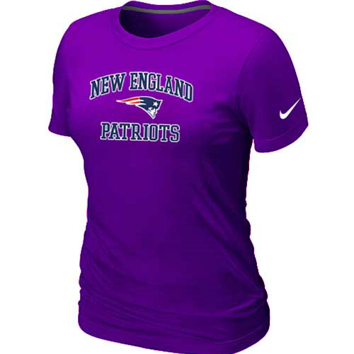 Nike New England Patriots Women's Critical Victory NFL T-Shirt - Light Grey